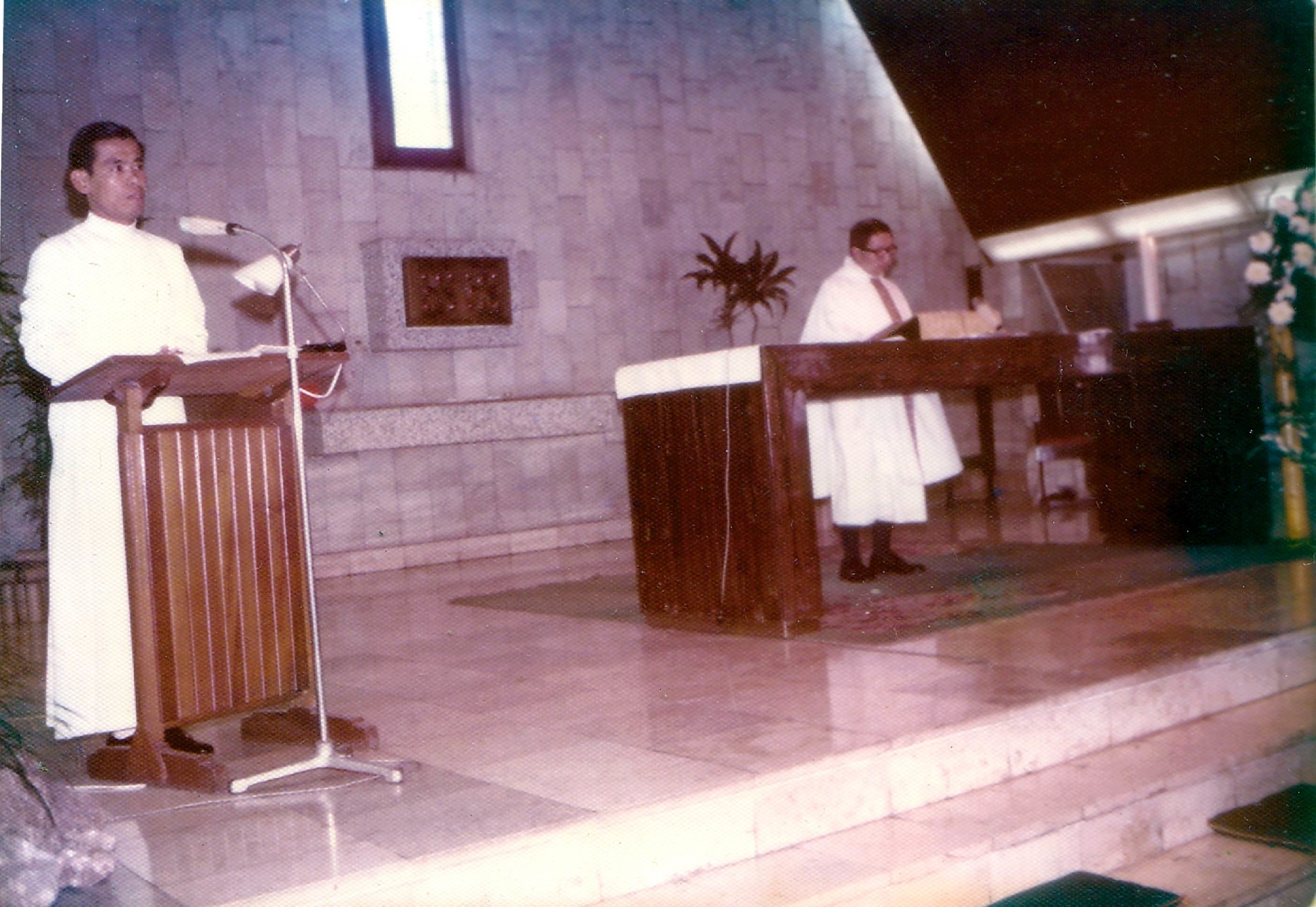 Gereja Blok B Era Tahun 1970