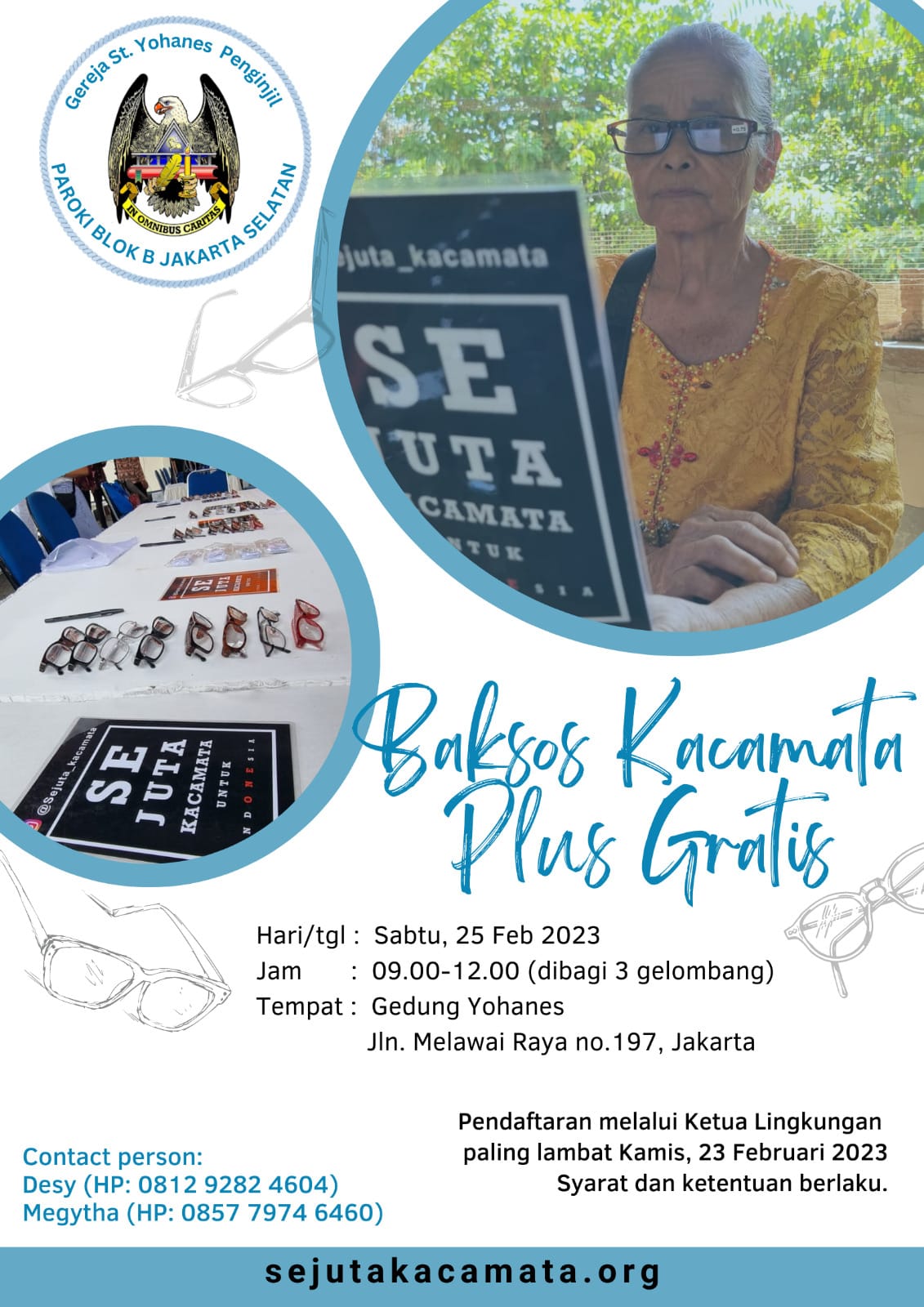 Baksos Kaca Mata Plus Gratis