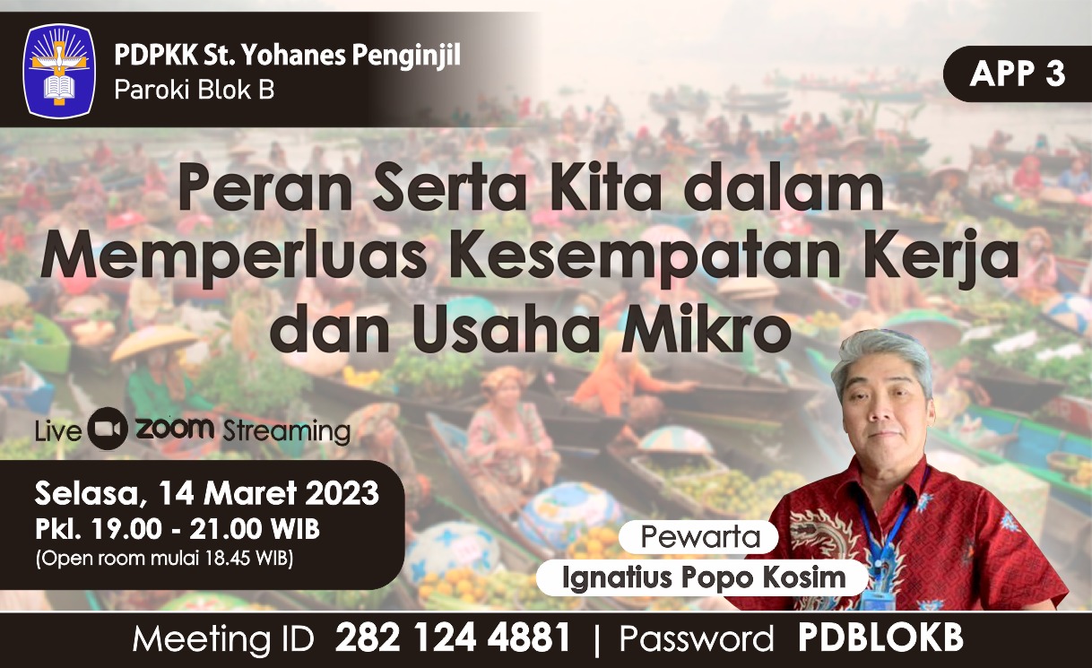 Peran Serta Kita dalam Memperluas Kesempatan Kerja dan Usaha Mikro