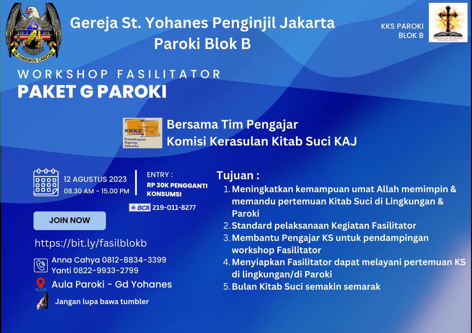 Workshop Fasilitator Paket G Paroki