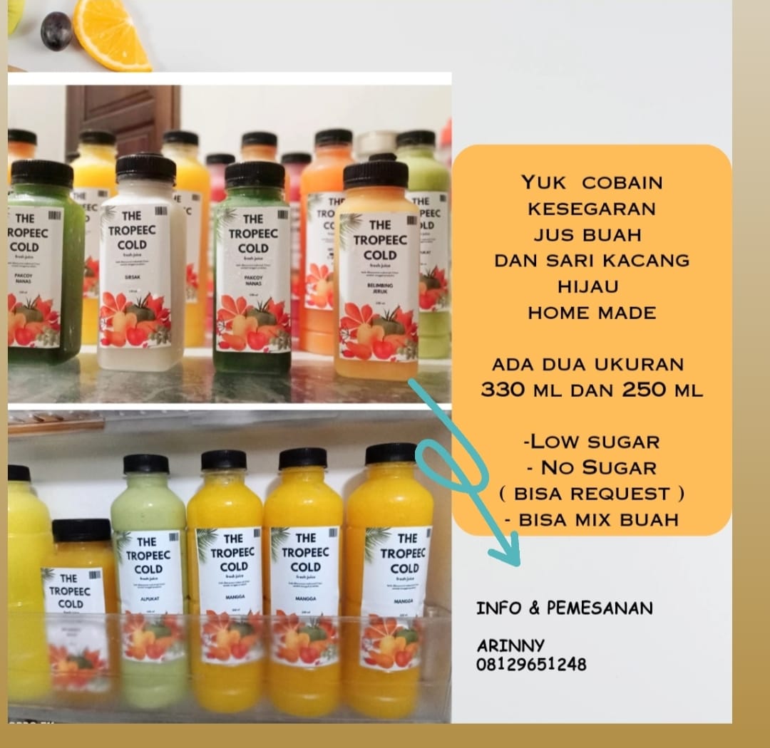 Jus Buah Dan Sari Kacang Hijau