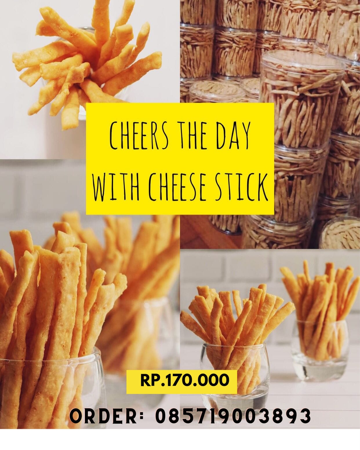 Cheers The Day With Cheese Stick