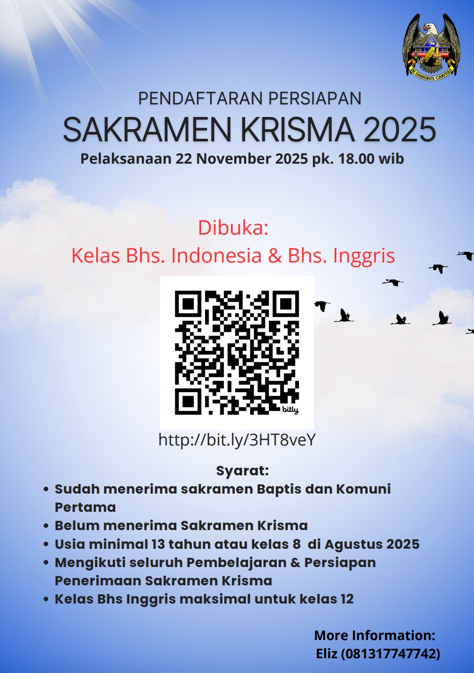 SAKRAMEN KRISMA 2025