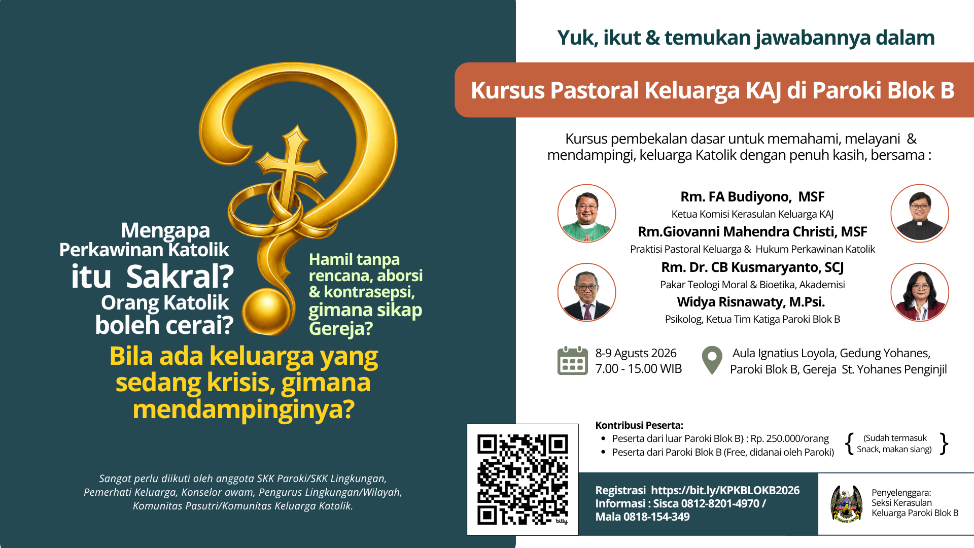 KURSUS PASTORAL KELUARGA (KPK) KAJ